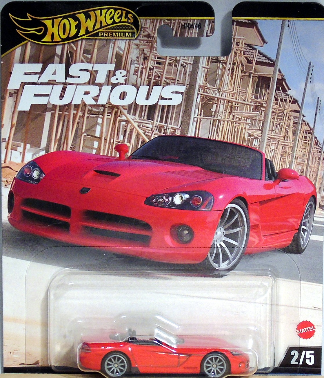 Hot Wheels Premium Fast & Furious 2003 Dodge Viper SRT 10
